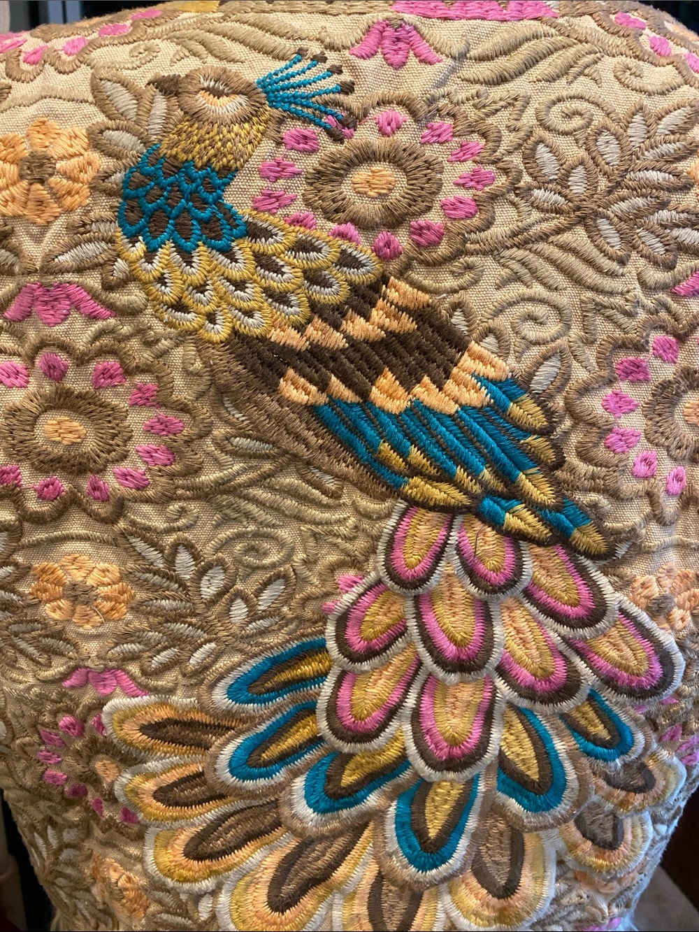 Spell Rue Embroidered Faux Fur Vest - Picture 4 of 7